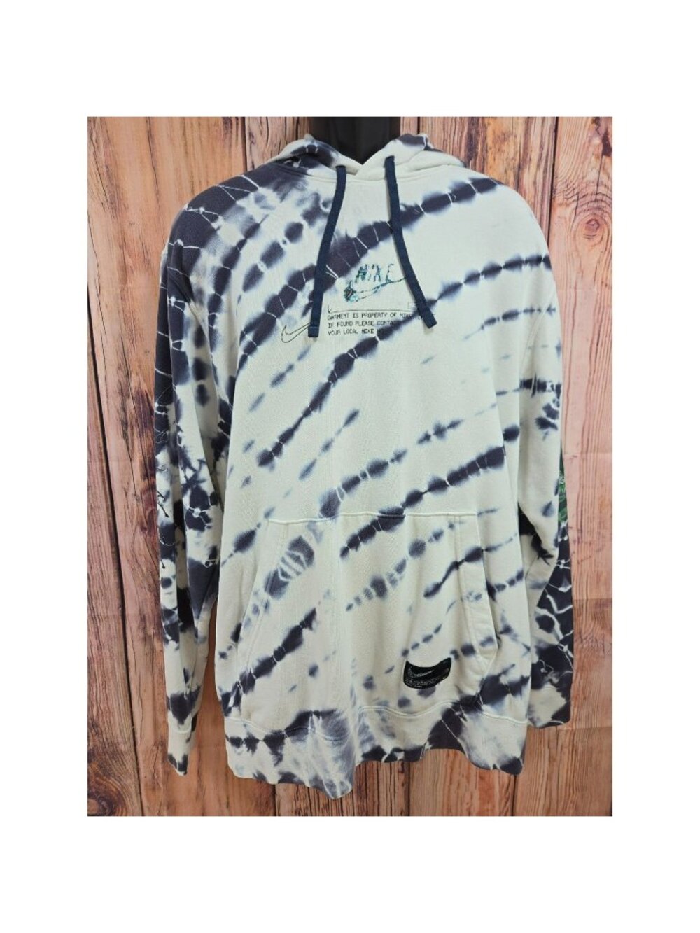 Nike Mens Tie-Dye Print Pullover Hoodie XL